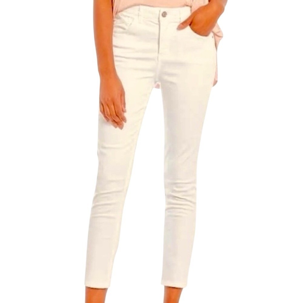 Gibson & Latimer Classic Style, Ankle Length, Winter‎ White, Size Slim Fit 12